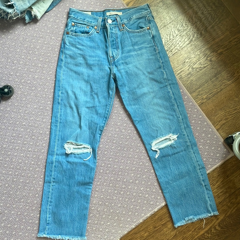 WEDGIE STRAIGHT FIT WOMEN'S JEANS size 25